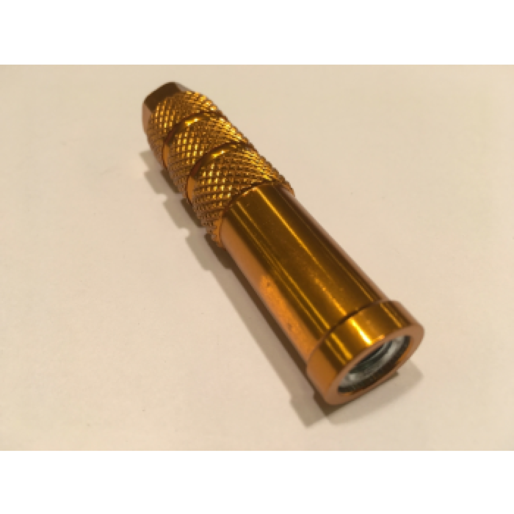 Hjul justeringsmutter guld 13mm nyckeltag